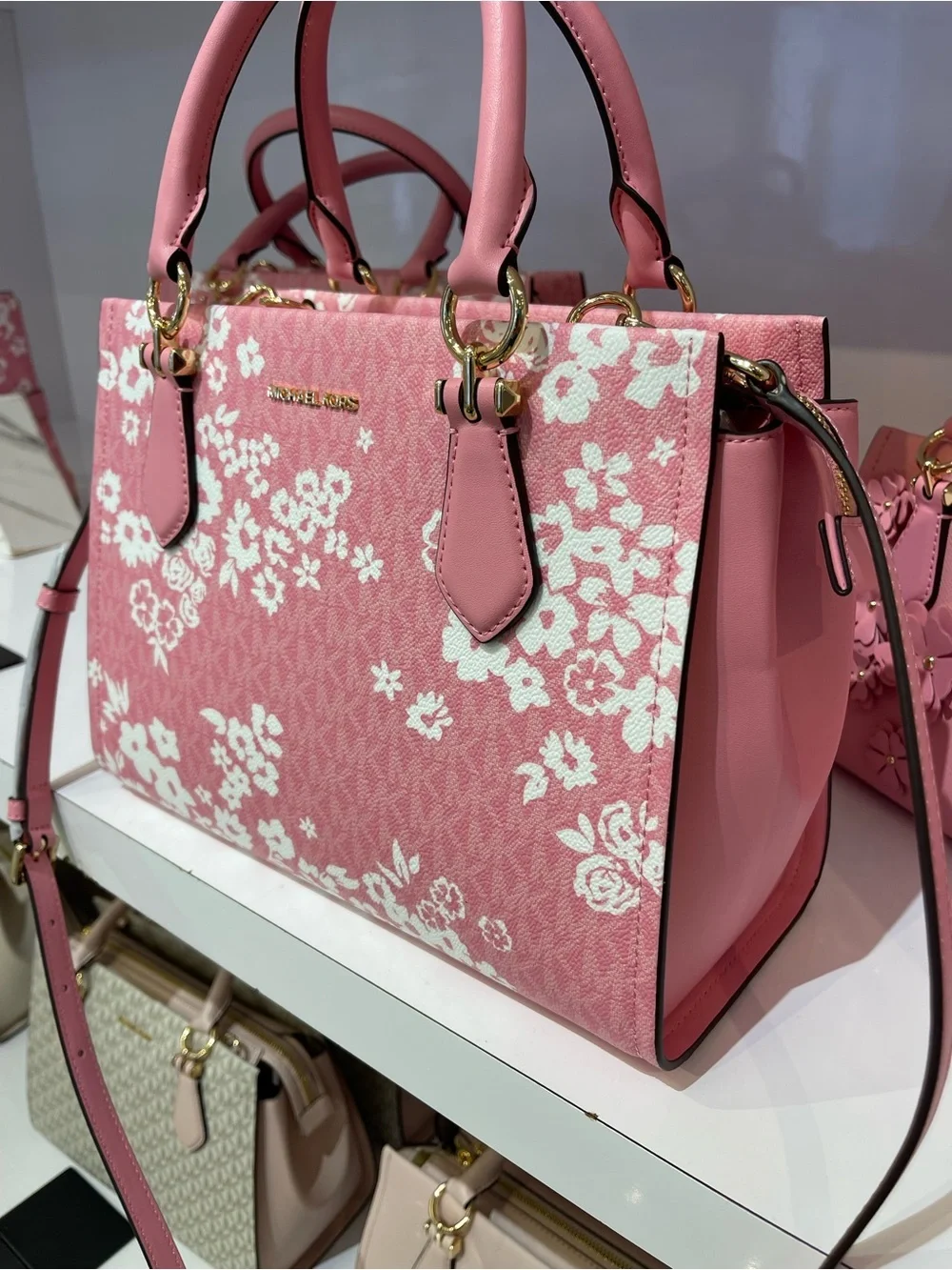 Michael Kors bag canvas dust